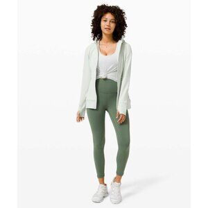 Lululemon Wunder Train High-Rise Tight 25" Leggings in Algae Green Size 0